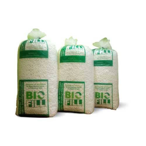 relleno para embalaje biofill cacahuate