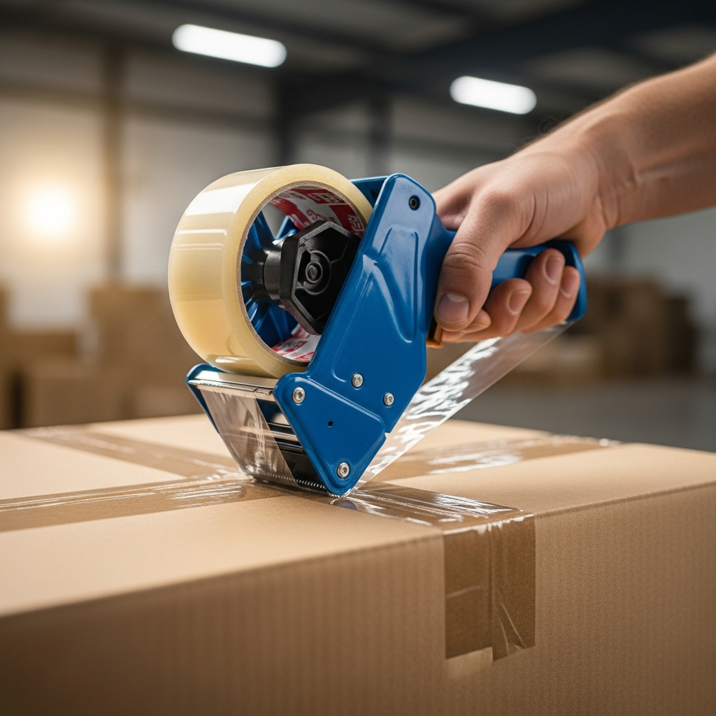 Cinta Plástica en uso